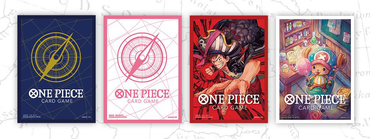 ONE PIECE CARD GAME - SLEEVES SET 2 - SET OF 4
