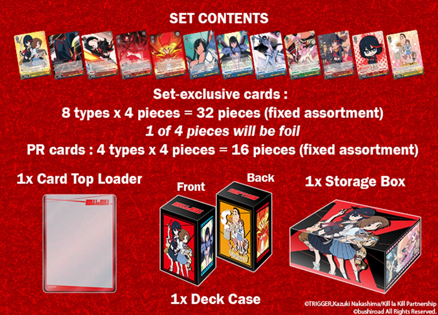 Weiss Schwarz KILL A KILL POWER UP SET