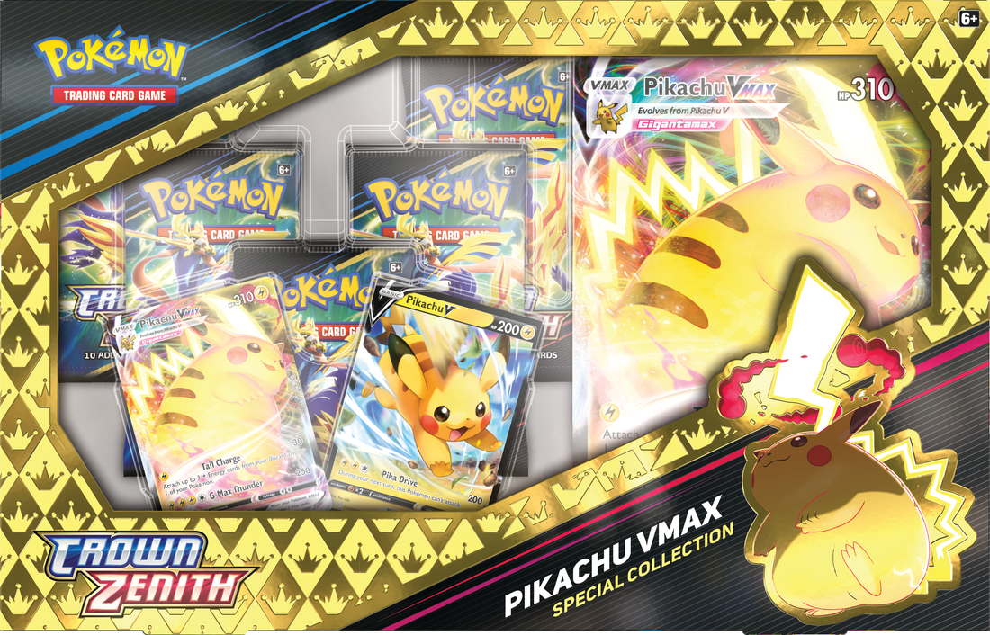 CROWN ZENITH - SPECIAL COLLECTION BOX - PIKACHU VMAX