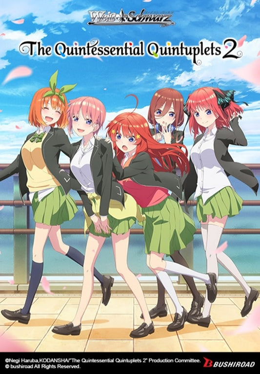 Weiss Schwarz THE QUINTESSENTIAL QUINTUPLETS 2 BOOSTER PACK
