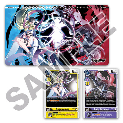DIGIMON CG TAMER GOODS SET ANGEWOMON/LADYDEVIMON